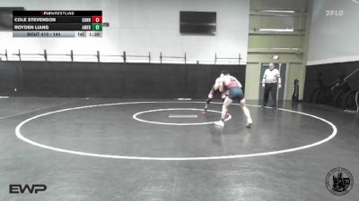 144 lbs Champ. Round 2 - Royden Liang, American vs Cole Stevenson, Gunn