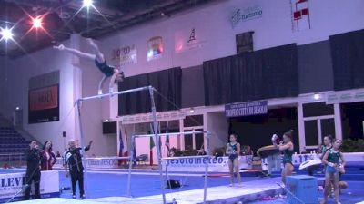 Megan Roberts Bar Routine Without Dismount, Day 1 Training Jesolo 2015
