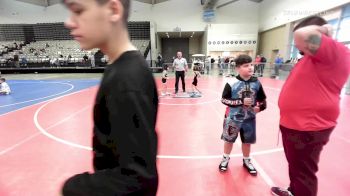 49 lbs Rr Rnd 2 - Noah Clancy, Red Nose WC Elem Club vs GABRIEL BATRES, South Side Wrestling Elem Club