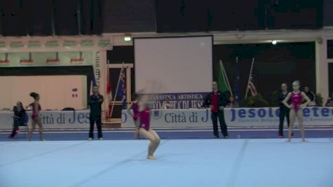 Ragan Smith Floor, Day 2 Training Jesolo 2015