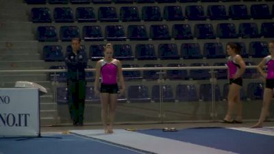 Emily Little Yurchenko Double, Day 2 Training Jesolo 2015