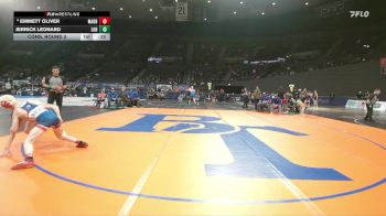 4A Boys 113 lbs Cons. Round 3 - Emmett Oliver, Madras Boys vs Jerrick Leonard, La Grande Boys