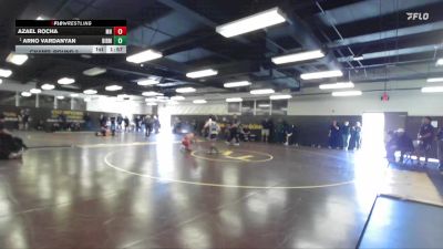 132 lbs Champ. Round 2 - Arno Vardanyan, Birmingham vs Azael Rocha, Mission Hills