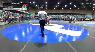 285 lbs Consi Of 16 #1 - Benjamin Escobedo, Los Altos vs Hudson Smith, Davis