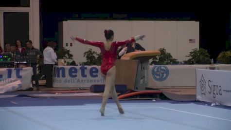 Canada, Rose-Kaying Woo, 13.6 FX, Junior Qualifications - Jesolo 2015