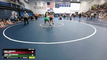 145 lbs Quarterfinal - Iree Hershey, Torrington vs Abby Dickerson, Kelly Walsh