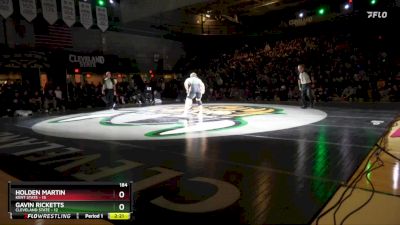 184 lbs Gavin Ricketts, Cleveland State vs Holden Martin, Kent State