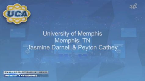 University of Memphis [2026 Small Coed Division IA Semis] 2026 UCA & UDA College Cheerleading and Dance Team National Championship