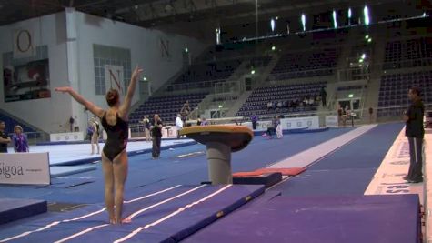 Maddie Desch DTY, Day 3 Training - Jesolo 2015