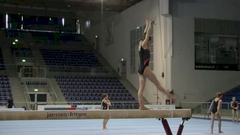 Norah Flatley Beam Routine, Day 3 Training - Jesolo 2015