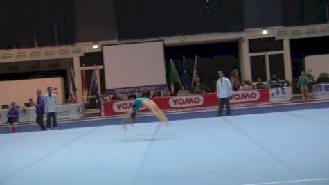 Ragan Smith Full Floor Routine, Day 3 Training - Jesolo 2015