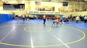 165 lbs Round 2 (6 Team) - Kaden Gallagher, Murray State vs Rhyland Turner, Snow