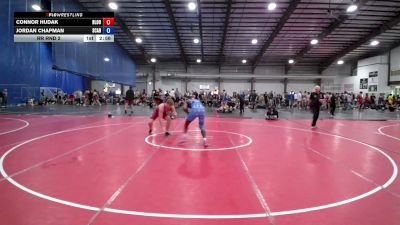 86 kg Rr Rnd 2 - Connor Hudak, Bloomsburg vs Jordan Chapman, Scarlet Knights Wrestling Club