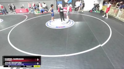 175 lbs Champ. Round 2 - Gabriel Barragan, California vs Amari Bradford, Ayala High School Wrestling