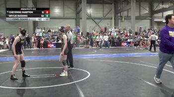 105 lbs Cons. Round 1 - Brylie Bussing, Raider vs Cheyenne Hampton, Valley Center