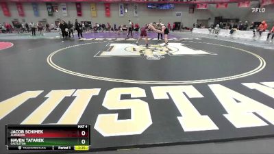 197 lbs Quarterfinal - Haven Tatarek, Castleton vs Jacob Schimek, Augsburg