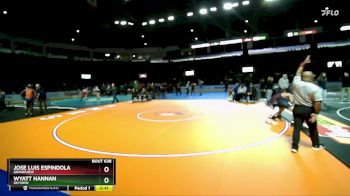 190 lbs Cons. Round 2 - Wyatt Hannan, Skyview vs Jose Luis Espindola, Grandview