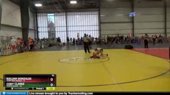 72 lbs Round 3 - Cody Clarke, Minion Black vs Kalijah Gonzales, Team New Mexico