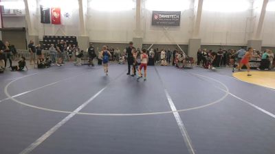 59 lbs Cons. Quarters - Ezekiel Vialpando, Misfit Wrestling vs Connor Sears, Sanderson Wrestling Academy