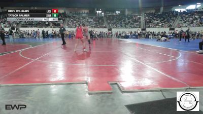 175 lbs Consi Of 8 #2 - Bryn Williams, Locust Grove Wrestling vs Taylor Palmer, Shawnee Wrestling