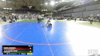 3A 175 lbs Cons. Round 2 - Owen Boswell, Mountlake Terrace vs Alexandre Kemp, River Ridge