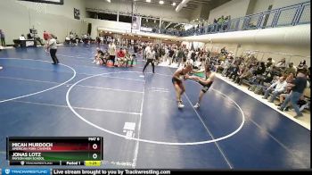 150 lbs Cons. Round 2 - Micah Murdoch, American Fork Cavemen vs Jonas Lotz, Payson High School