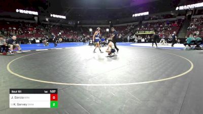 120 lbs Round Of 32 - Josue Garcia, Bonita Vista vs Kavi Garvey, Dana Hills