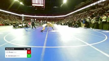 120 lbs Round Of 32 - Caleb Rivas, Golden West vs Arno Vardanyan, Birmingham
