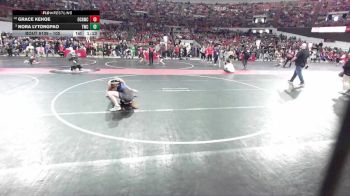 105 lbs Cons. Round 2 - Nora LyTongPao, Timberwolves Wrestling Club vs Grace Kehoe, Oak Creek Attack Wrestling Club