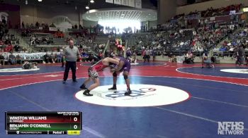 5A 190 lbs Quarterfinal - Benjamin O`connell, Searcy vs Winston Williams, El Dorado