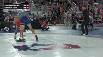 97 lbs Semis - Justin Rademacher, Beaver Dam Wrestling Regional Training Center vs Jonathan Aiello, Penn RTC/ Titan Mercury Wrestling Club (TMWC)