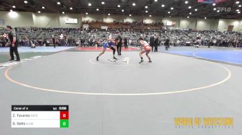 120 lbs Consi Of 4 - Zuri Tavarez, Upper Valley Aces vs Shyla Sells, Klamath Basin Warriors