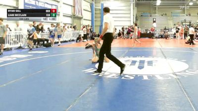 120 lbs Rr Rnd 1 - Ryan Gill, Iron Faith Gold - HSB vs Liam McClain, Flint Tropics - HSB