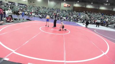82 lbs Semifinal - Caleb Olson, Anderson Attack WC vs Austin Miller, USA Gold