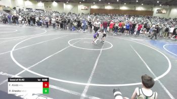 49 lbs Consi Of 16 #2 - Francheska Alves, Willows Wrestling vs Preston Sheeks, Gold Rush Wrestling