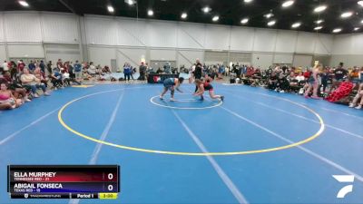 180 lbs Placement Matches (8 Team) - Ella Murphey, Tennessee Red vs Abigail Fonseca, Texas Red