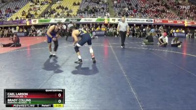 149 lbs Quarters & 1st Wb (16 Team) - Brady Collins, Nebraska-Kearney vs Cael Larson, Augustana (SD)