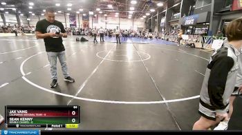 84 lbs Rd# 6- 9:00am Saturday Final Pool - Jax Vang, California National Team vs Sean Kenny, Double Champs