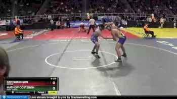 II-215 lbs Quarterfinal - Sam Sorenson, Homer vs Mathew Oosterom, Port Jervis