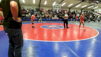 130 lbs Semifinal - Aiyana Perkins, Bixby HS Girls vs Jordyn Ramirez, Hilldale