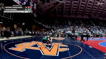 4A-175 lbs Champ. Round 1 - Matthew VanWettering, Harris County vs Jacob Diamond, Ola