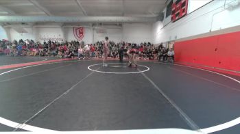 120 lbs Cons. Round 2 - Kenzie King, Florence vs Addison Kauffman, Canon City