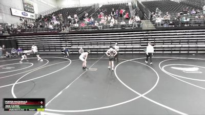 123 lbs Champ. Round 1 - Zeke Calton, Olympus High School vs Porter MacDonald, Maple Mountain High School