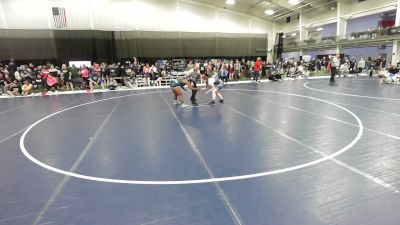 145 lbs Cons. Quarters - Jovanna Volker, Minnesota vs Jammie Krah, Ankeny Girls Wrestling Club
