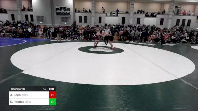 190 lbs Round Of 16 - Adam Loebl, Sharon vs Cole Raposo, Barnstable