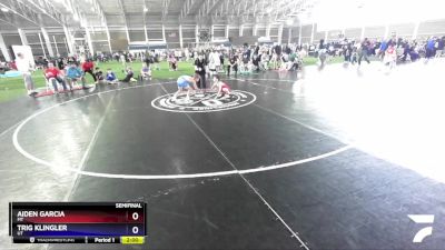 63 lbs Semifinal - Aiden Garcia, MT vs Trig Klingler, UT