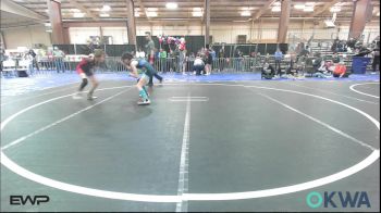 91-98 lbs Consi Of 4 - Temperance Vanvder, Lone Grove Takedown Club vs Brinlee Brooks, SEO Wrestling Club