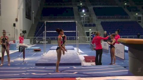 Victoria Nguyen DTY, Day 4 Training - Jesolo 2015