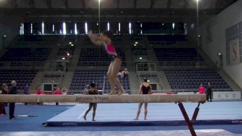 Laurie Hernandez Full Beam Routine, Day 4 Training - Jesolo 2015