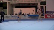 Maddie Desch Two Pass Routine, Day 4 Training - Jesolo 2015
